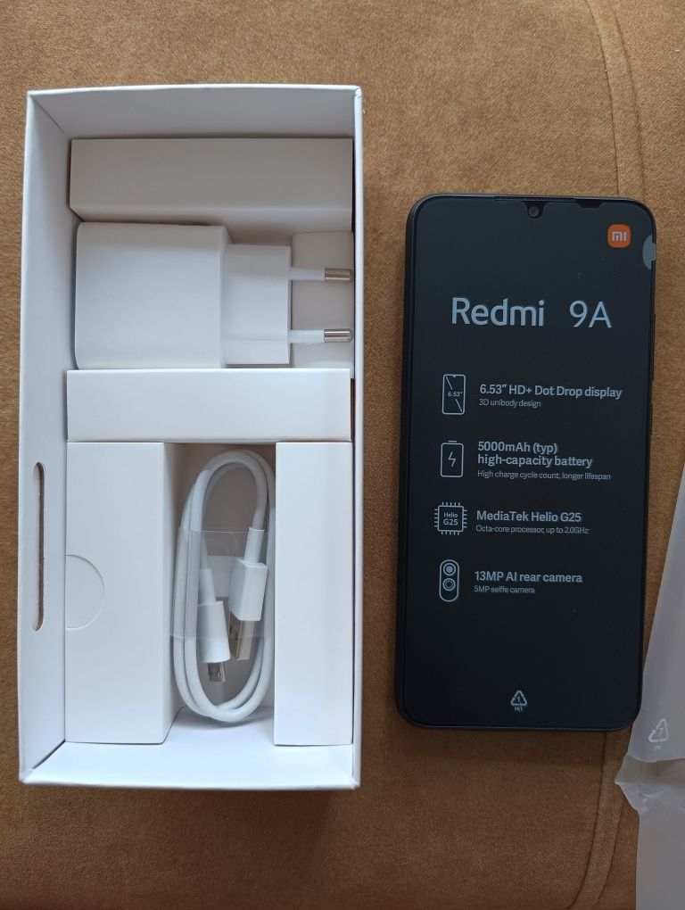 Smartfon Redmi 9A nowy