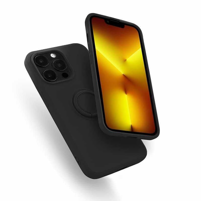 Etui RING pierścień do Samsung Galaxy A03S Czarne