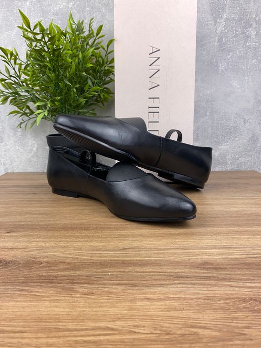 Skórzane baleriny Anna Field r. 41 – minimalistyczny styl na co dzień