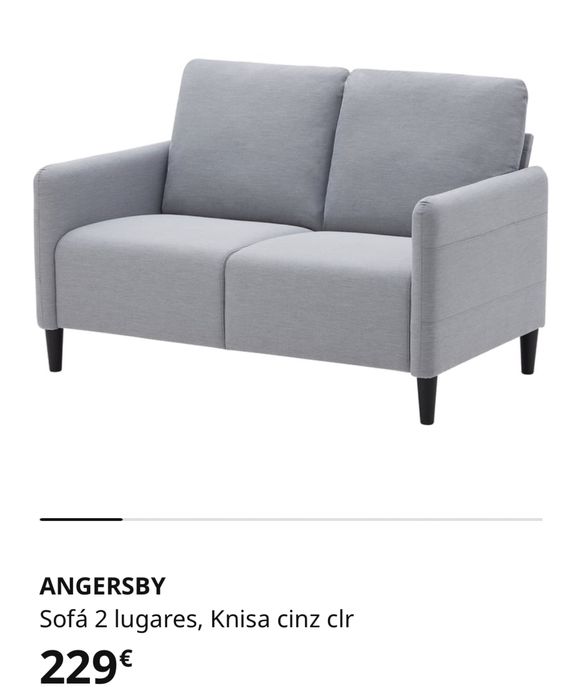 Vendo sofa 2 lugares Ikea