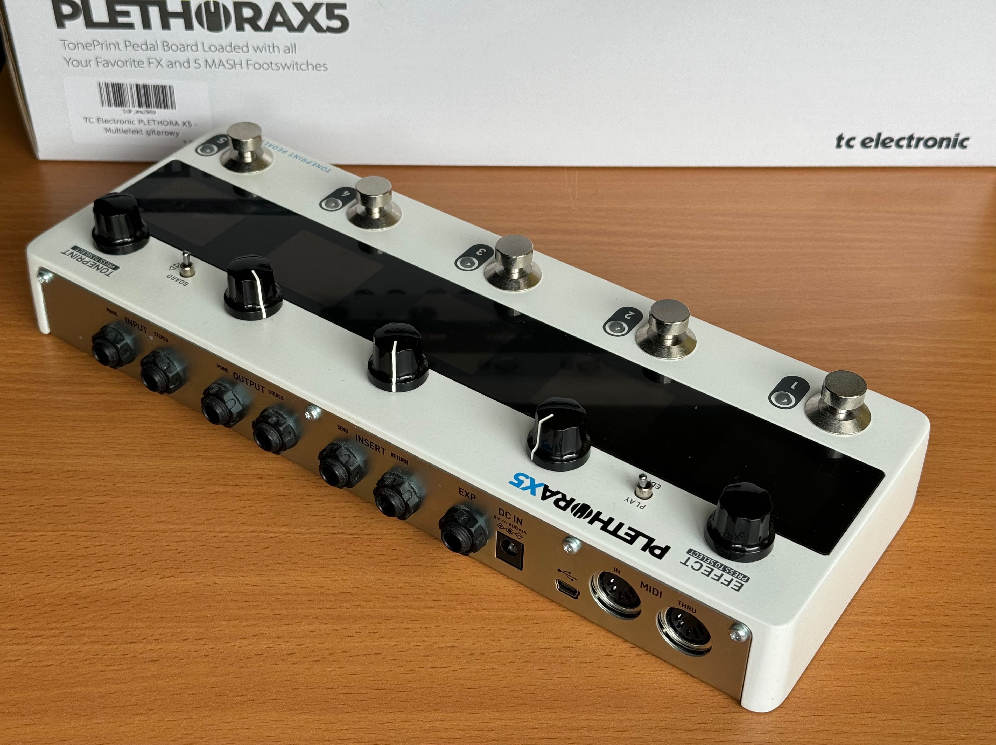 Plethora X5, multiefekt gitara bas, jak nowy!