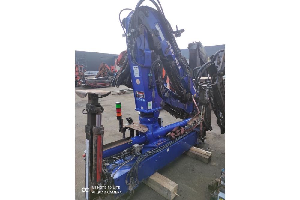 hds manipulator żuraw atlas terex 105.2 hds hiab fassi palfinger 2015