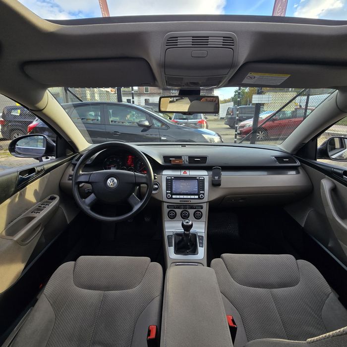 Volkswagen Passat B6 2.0 pb*ZDROWY*Navi*Klima*Alu*Szyberdach*Tempomat
