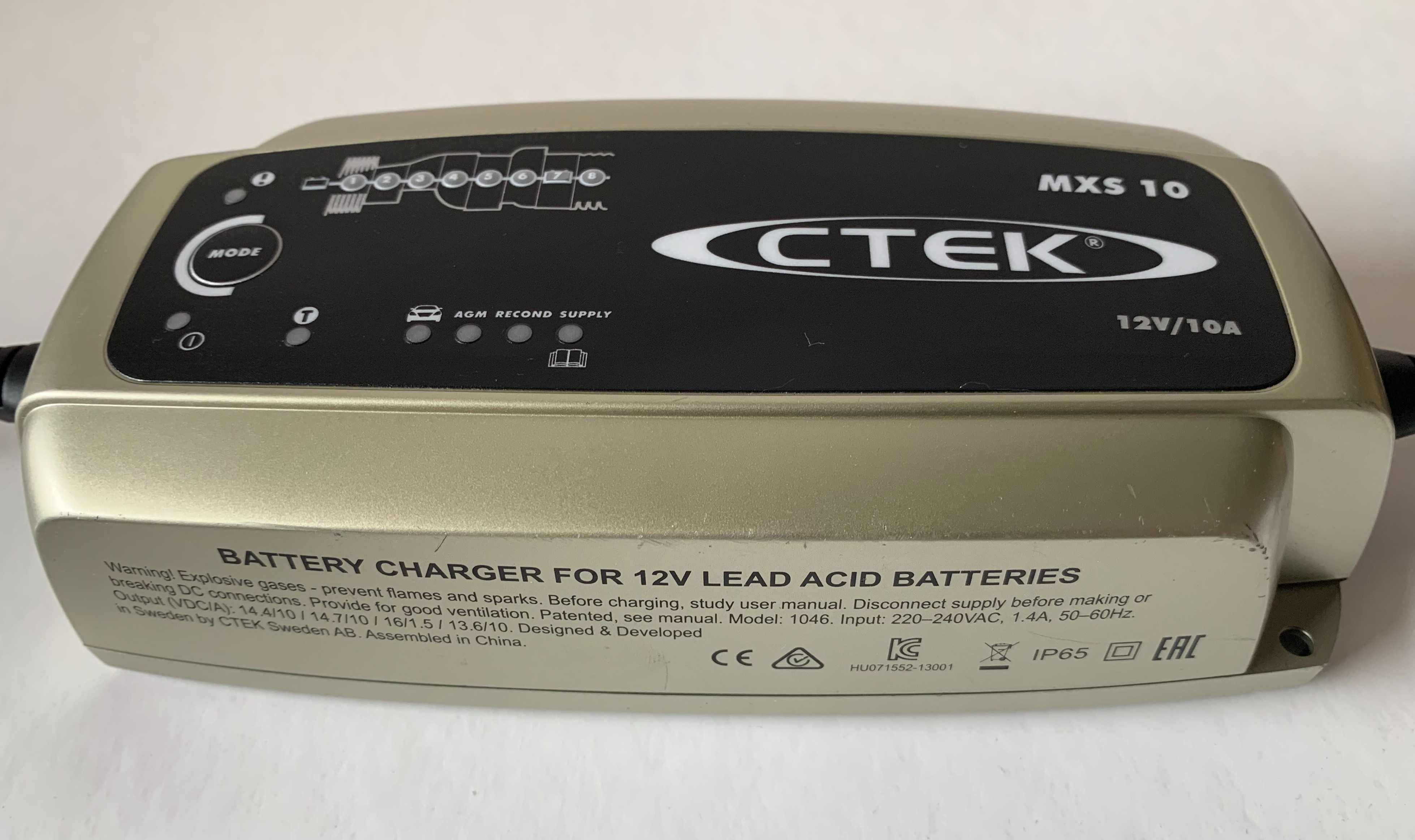 CTEK MXS 10 професійний зарядний пристрій 12в 12V / 10A