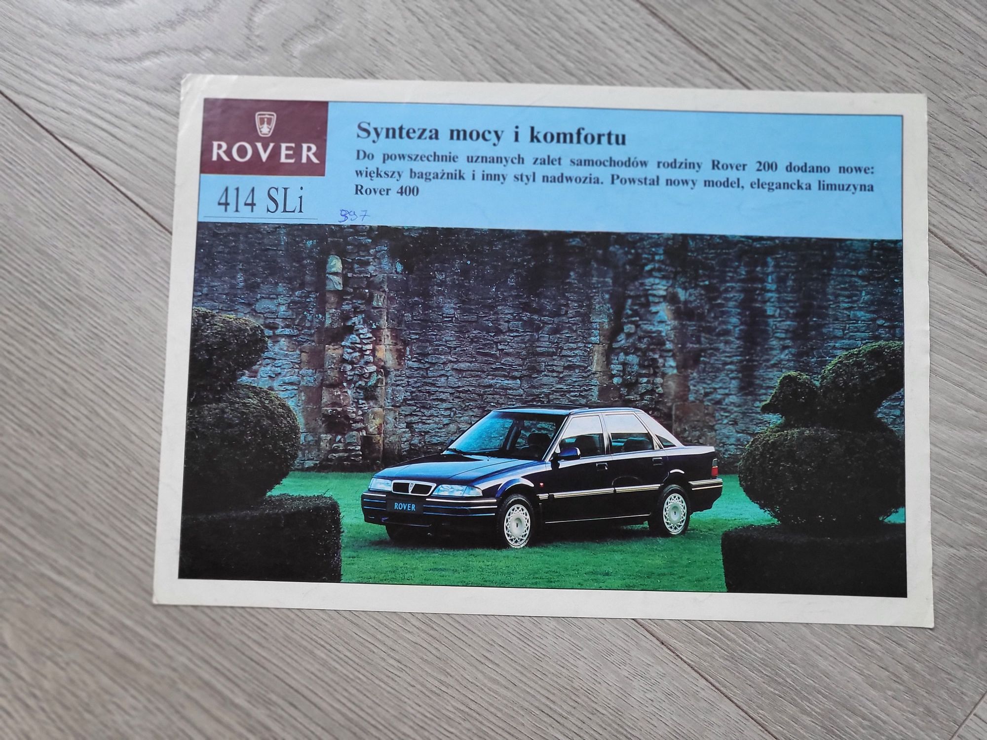 Prospekt Rover 414 SLi