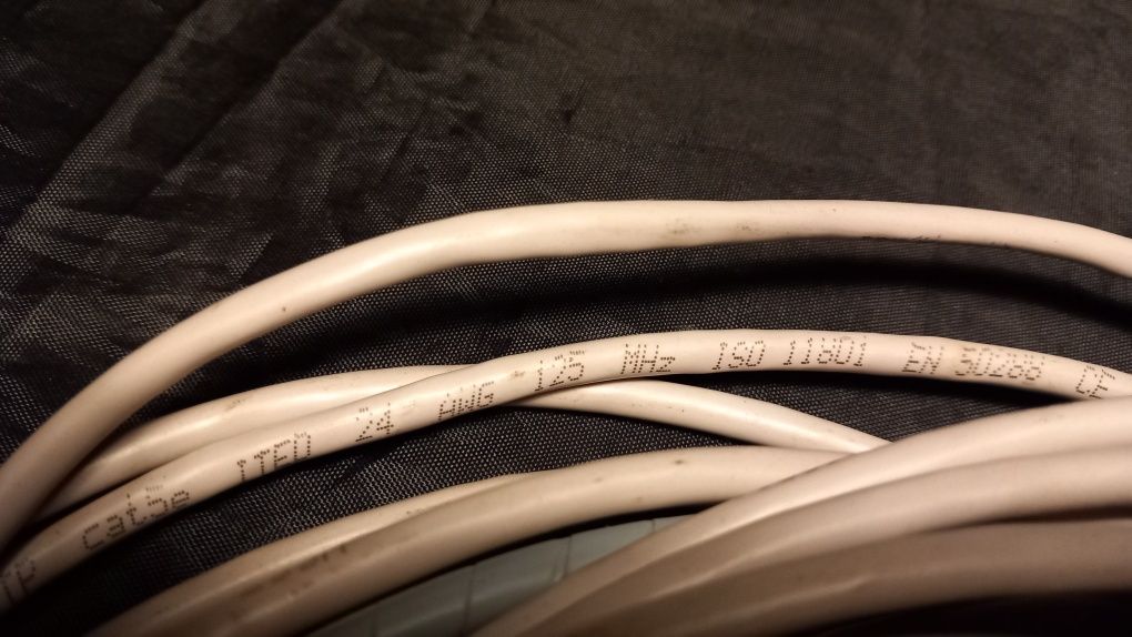 Cabo de rede + Potênciador de sinal + Wi-Fi  computador