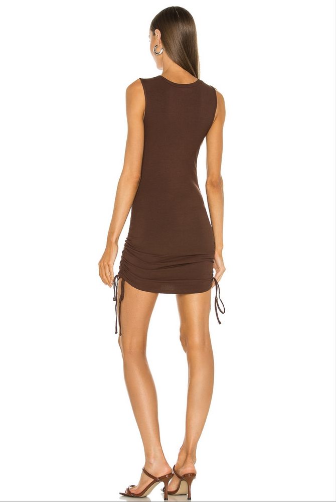 Сукня в рубчик шоколадна Steve Madden, Zara, El milas, Massimo Dutti