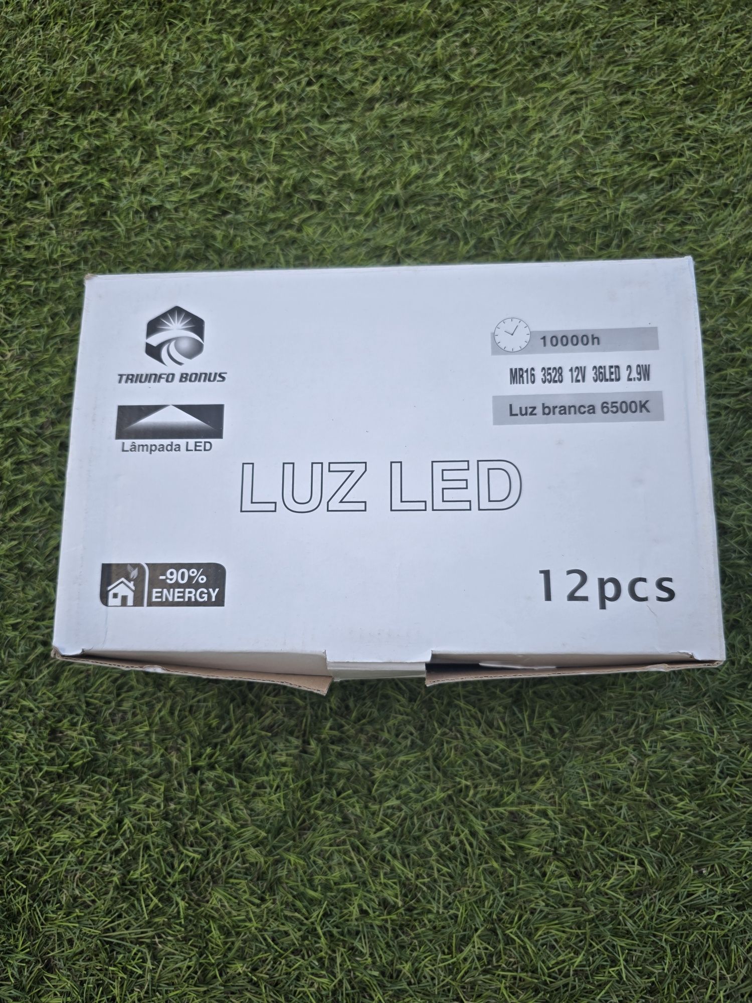 Lâmpada Luz Led MR16 ( caixa 12 unid )