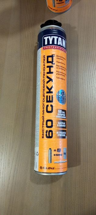 Клей піна Tytan 750 ml. 60 секунд 6шт.