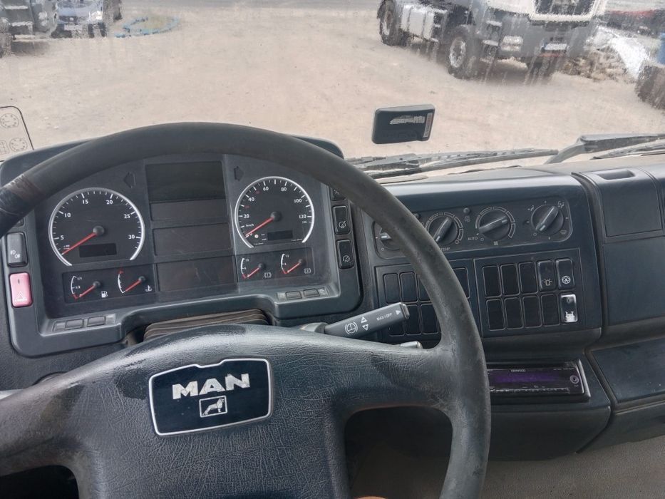 Man tga 6x4 wywrotka tarczki