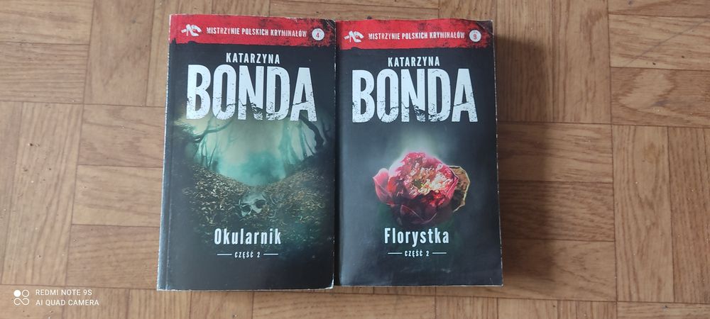 2 książki Katarzyna Bonda