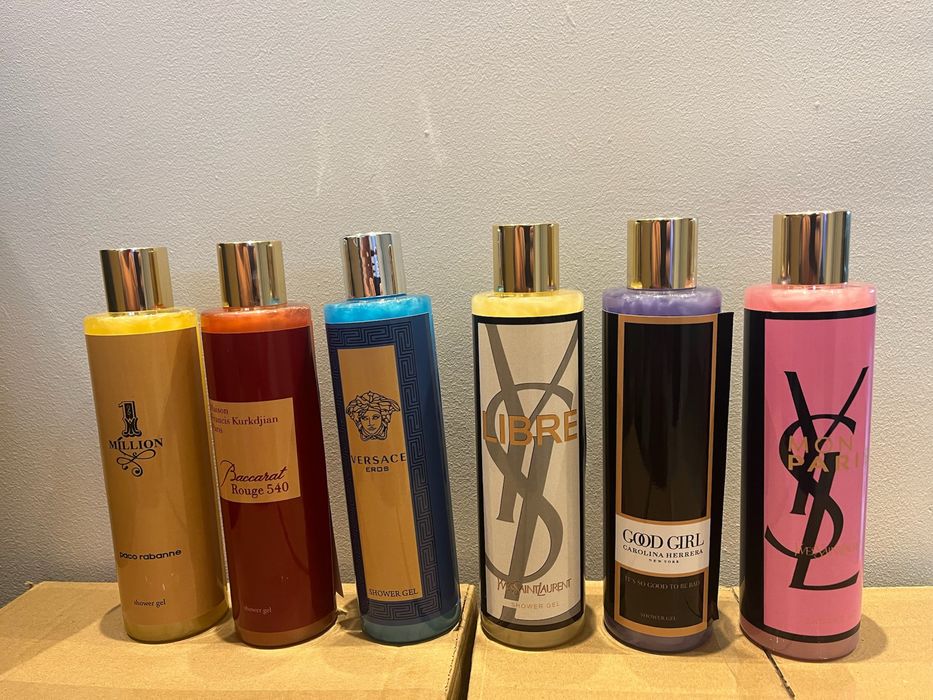 Żele perfumowane pod prysznic