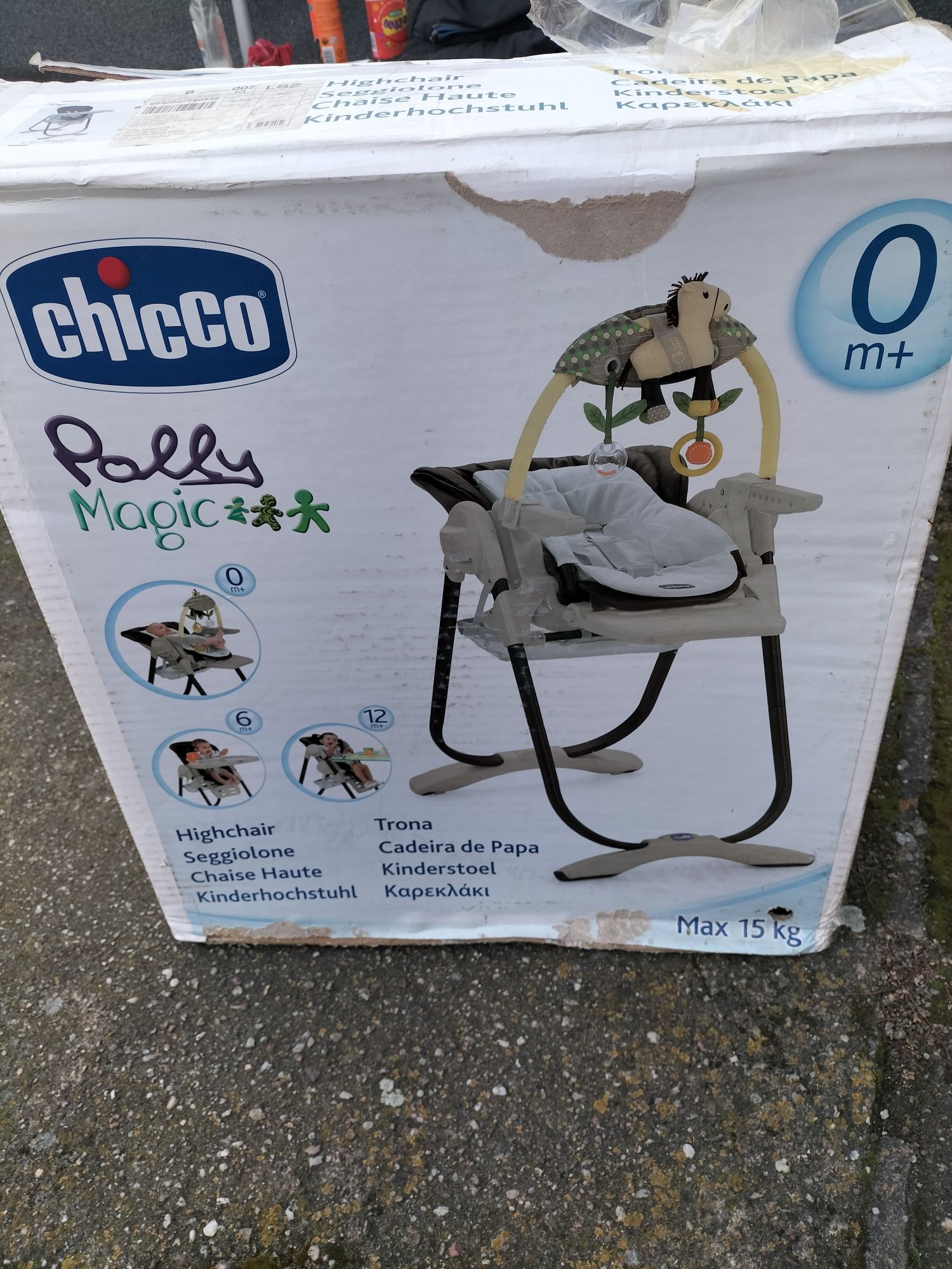 krzesełko Chicco Polly magic 3w1