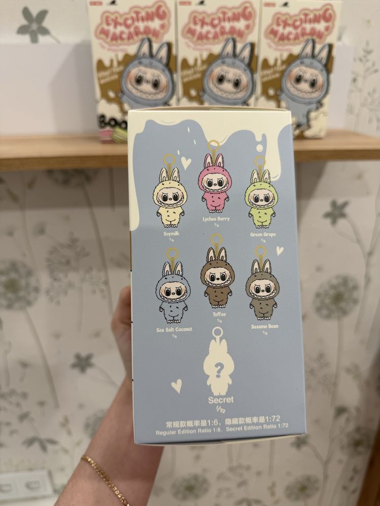 ОРИГІНАЛ! The Monsters Exciting Macaron Blind Box Лабубу Labubu