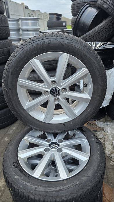 Felgi 15” 4x100 + zimówki Goodyear 165/65 R15 stan bdb