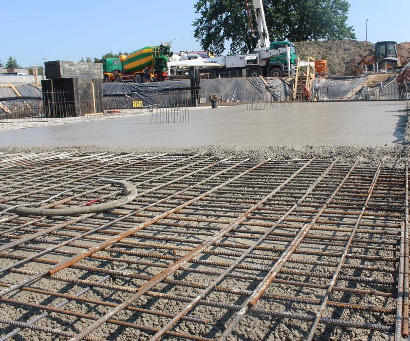 Płyta fundamentowa, płyty pod dom, garaż, wymiana gruntu