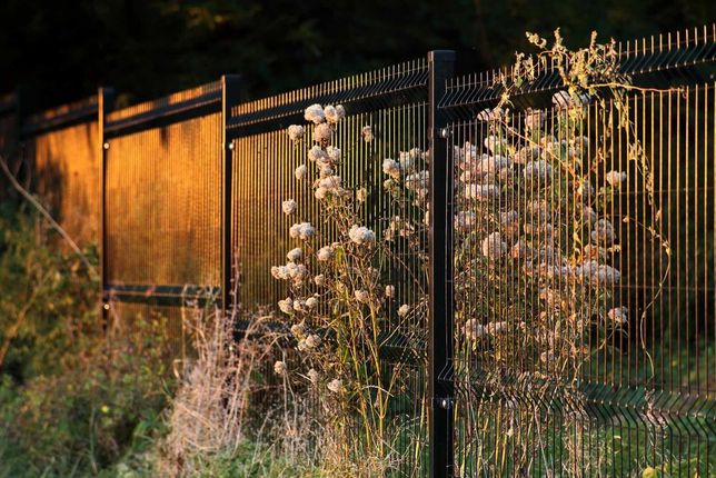 PŁOTY PANELOWE ogrodzenia ploty panele ogrodzeniowe 3d 123cm
