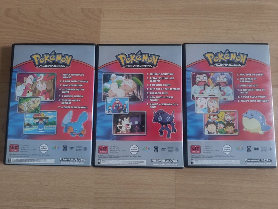 Pokémon Advanced Dvd Box Set