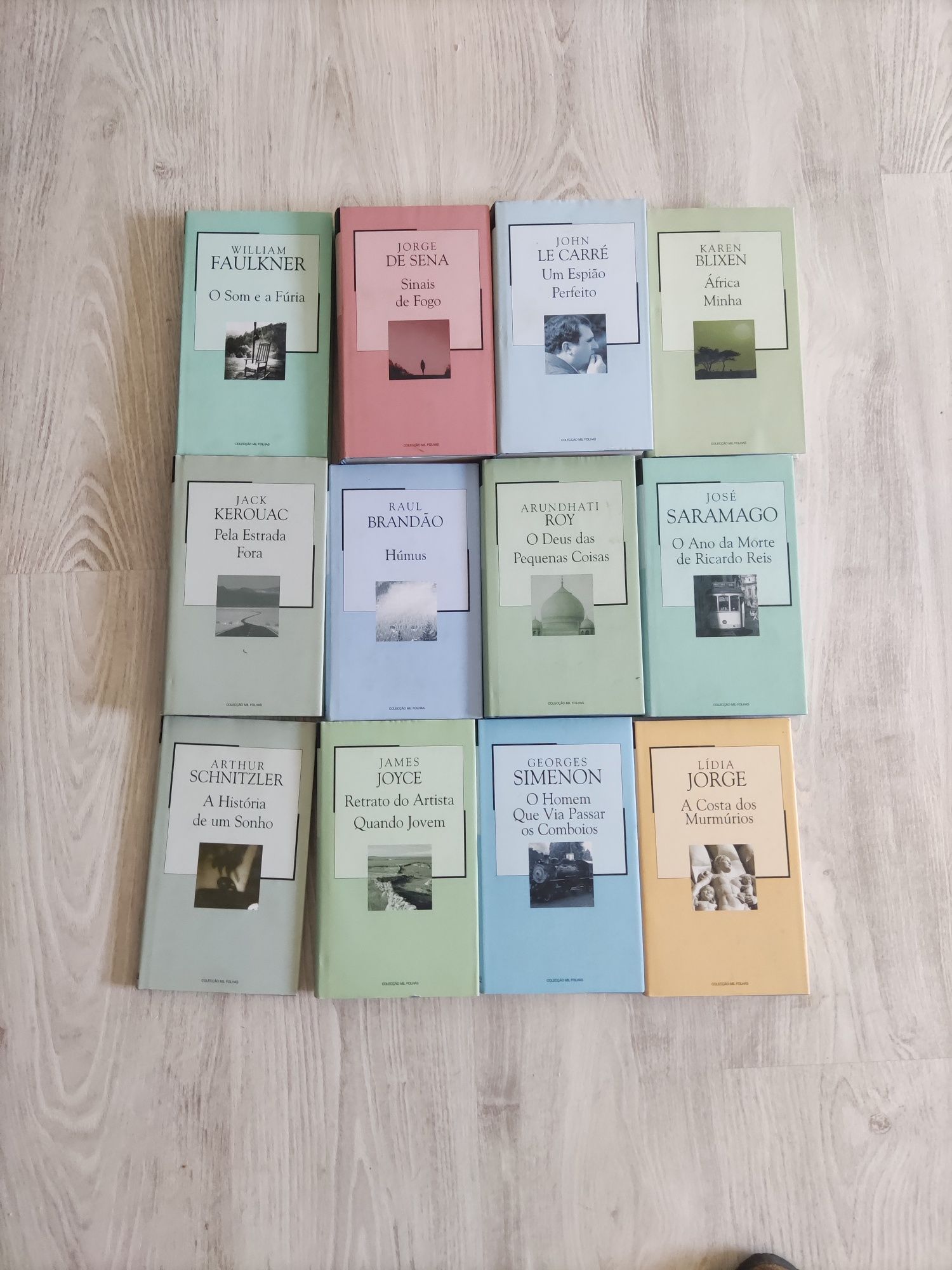 Lote de livros - coleção Mil folhas