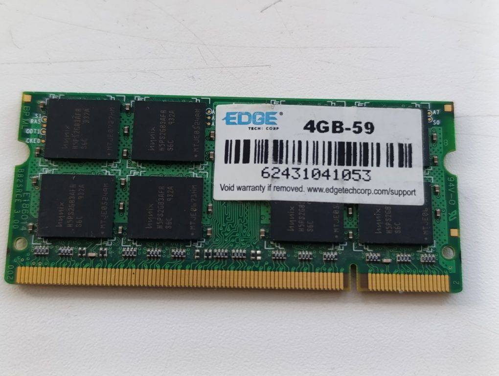 Оперативная память SODIMM DDR2 4GB