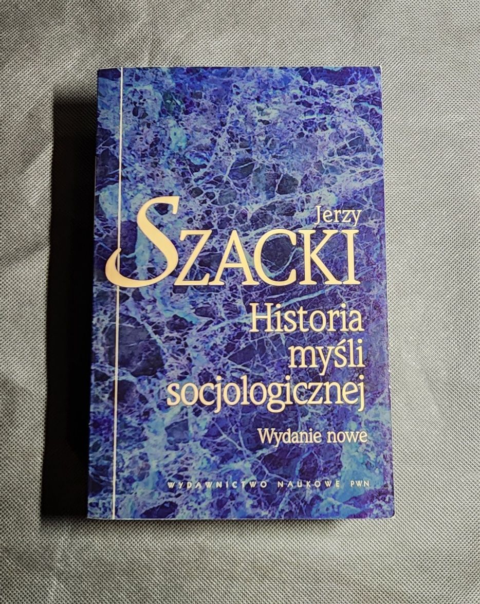 Ksiazka Historia Mysli Socjologicznej. J. Szacki
