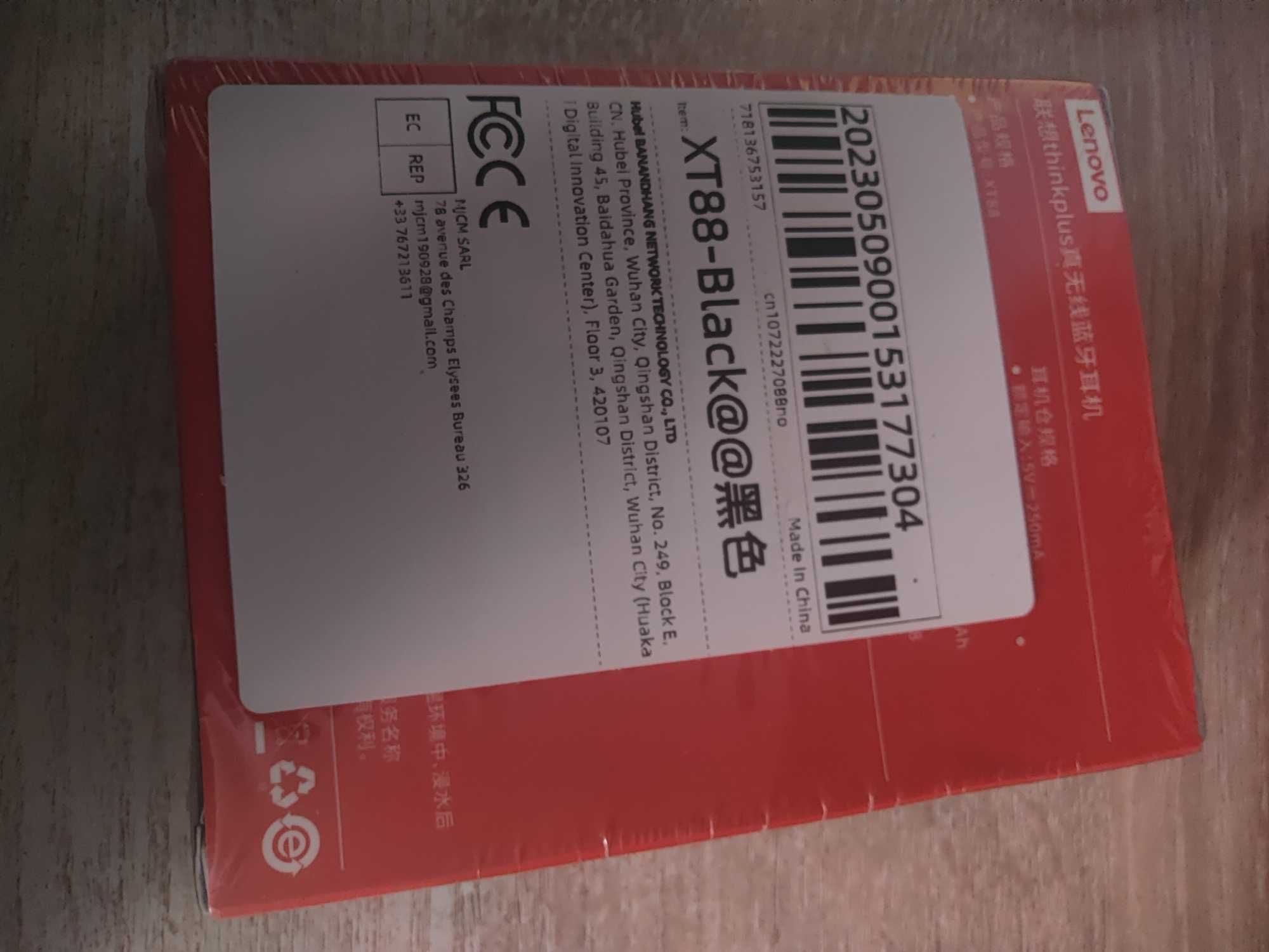 Навушники TWS Lenovo XT88 Think Plus із зарядним кейсом Bluetooth 5.3
