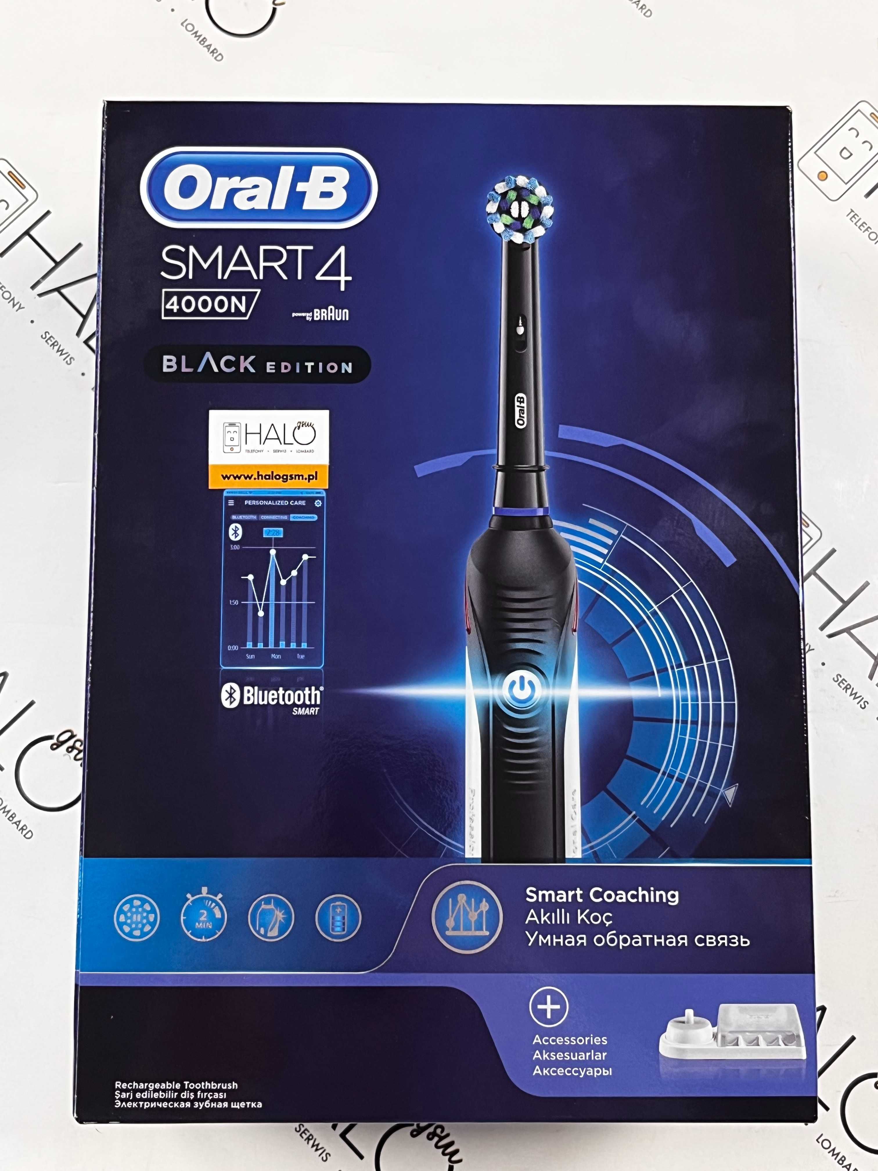 Nowa! Szczoteczka elektryczna Oral-B Smart 4 4000N, Lombard Halo gsm