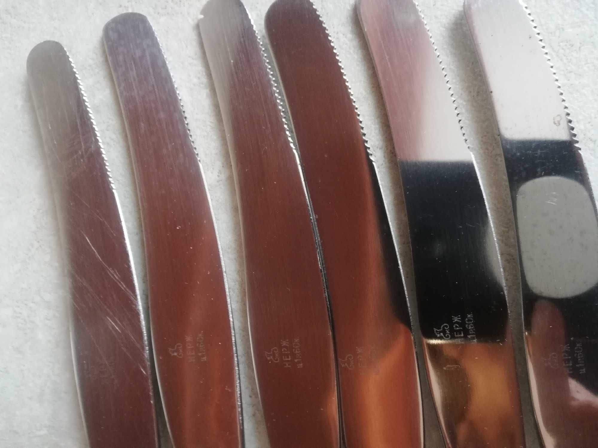 Kultowe noże stołowe 6 sztuk