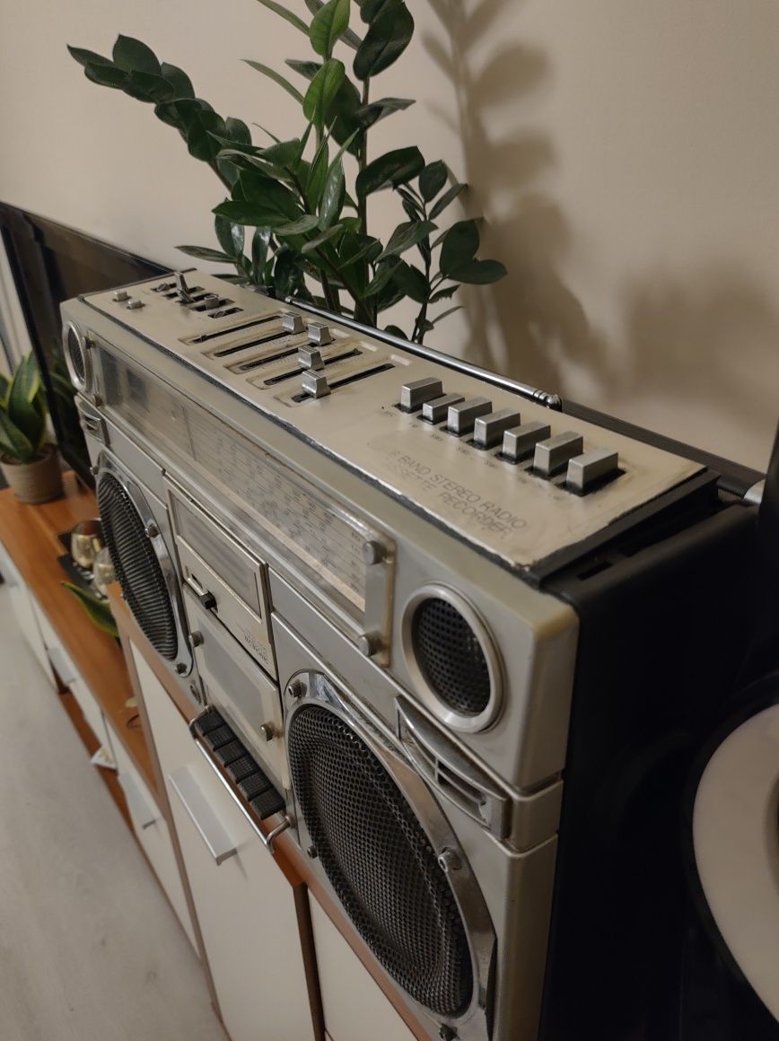 Boombox vintage lata 80