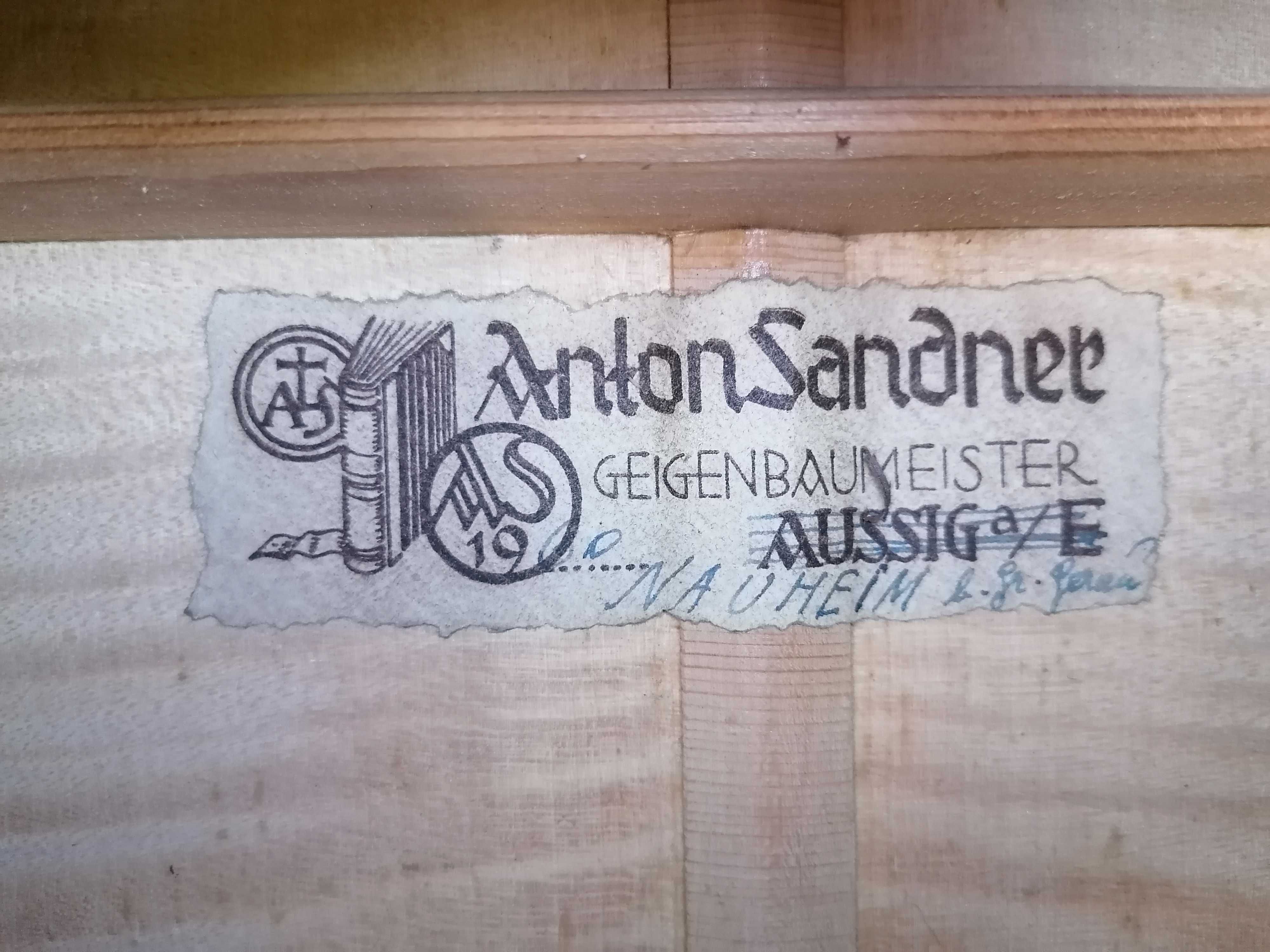 Sprzedam gitarę Anton Sandner