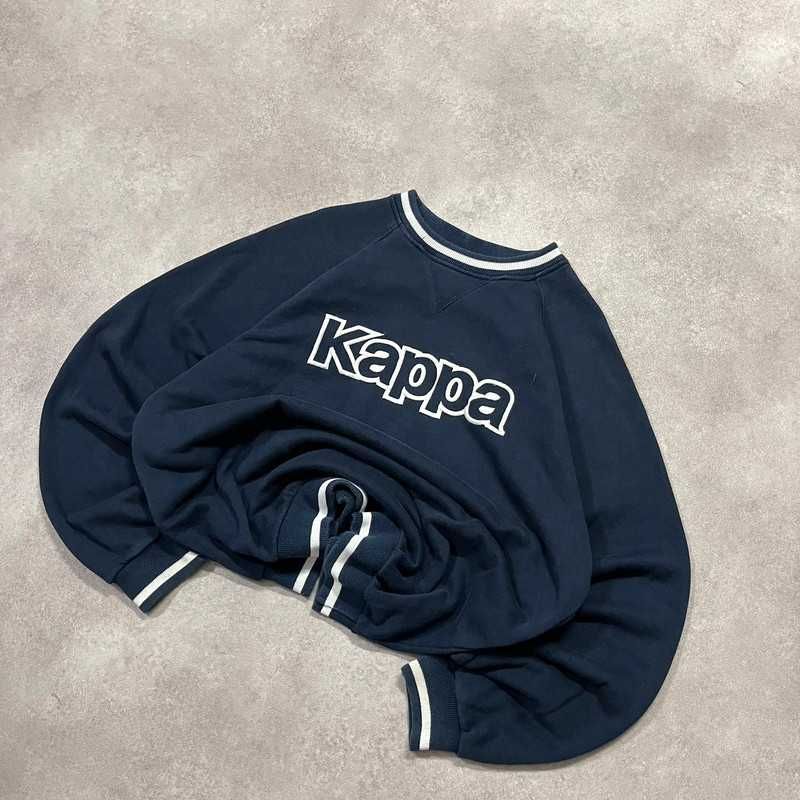 Vintage Bluza Kappa Spellout Crewneck Retro Y2K 90s 00s