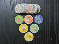 Tazos Pokémon dos anos 90 (51 Tazos)