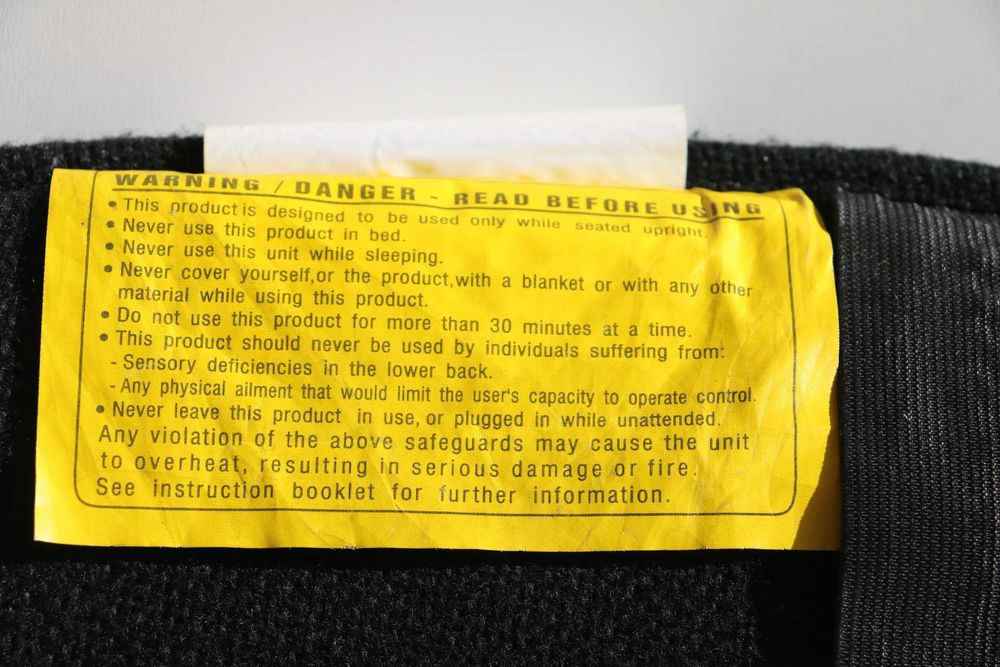 Подушка вибромассажер для спины в авто автомобиль Новая