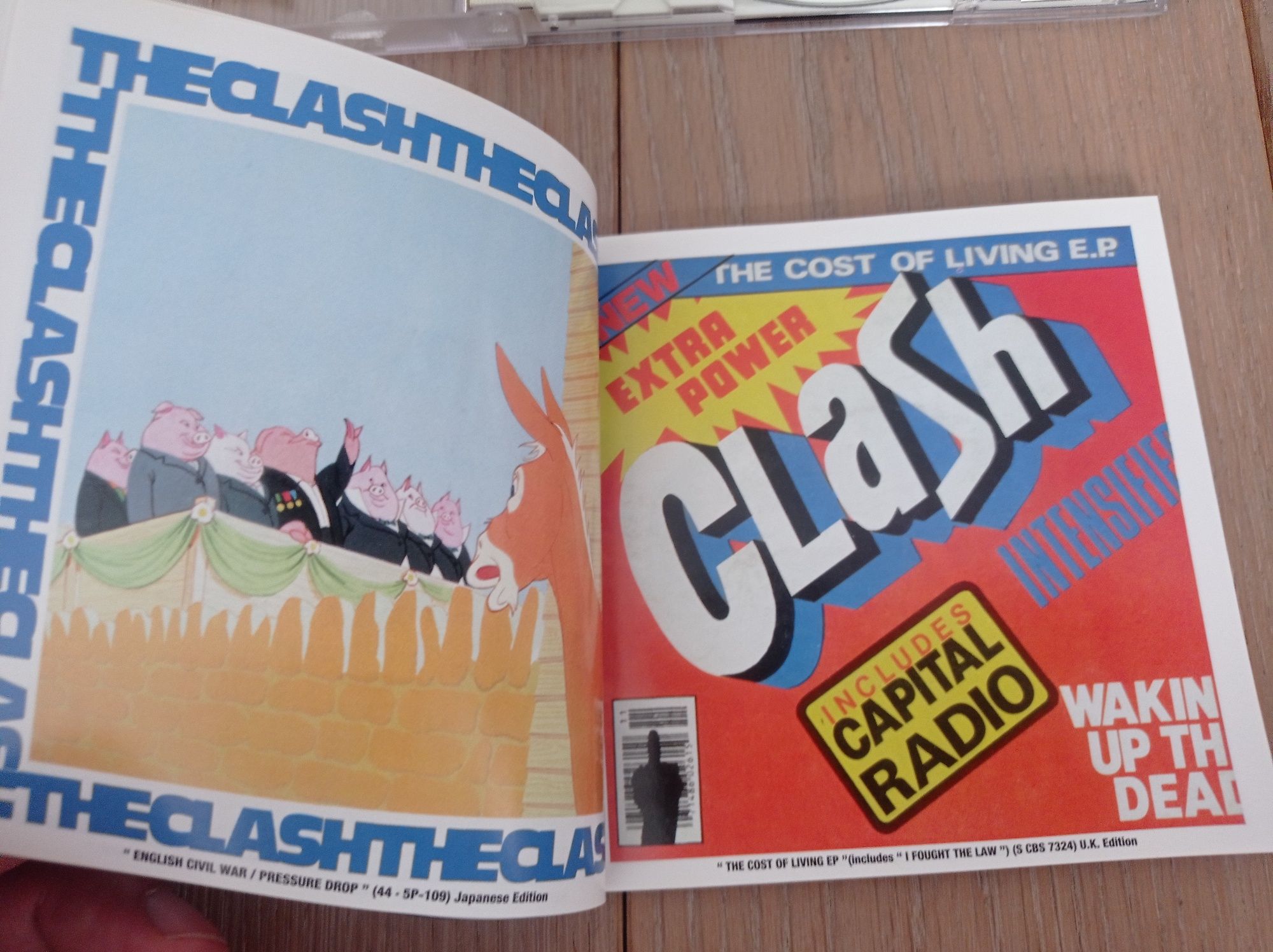 Płyta kompaktowa THE CLASH The Singles SHM CD Japończyk oryginał