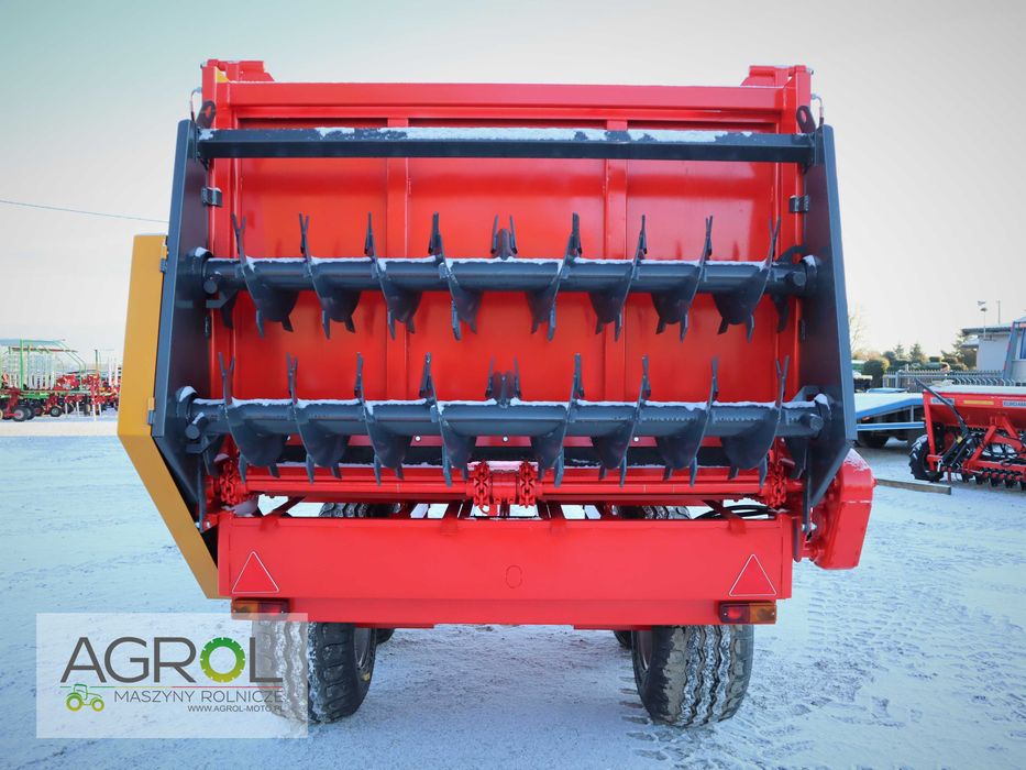 Rozrzutnik 6 8 10t RolTrans Pronar pionowy poziomy skorupowy BIZON