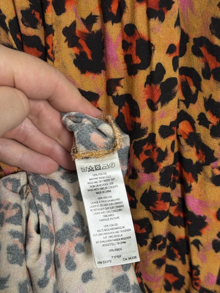 Sukienka letnia w panterkę xs