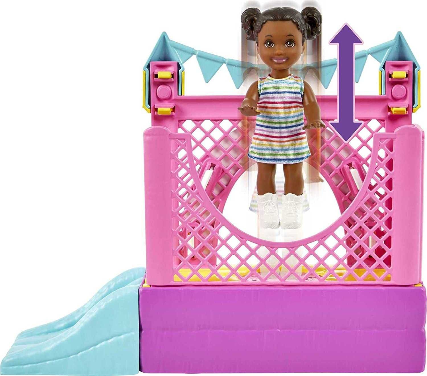 Barbie Skipper Babysitters Bounce House HHB67 Mattel Барбі Лялька Няня