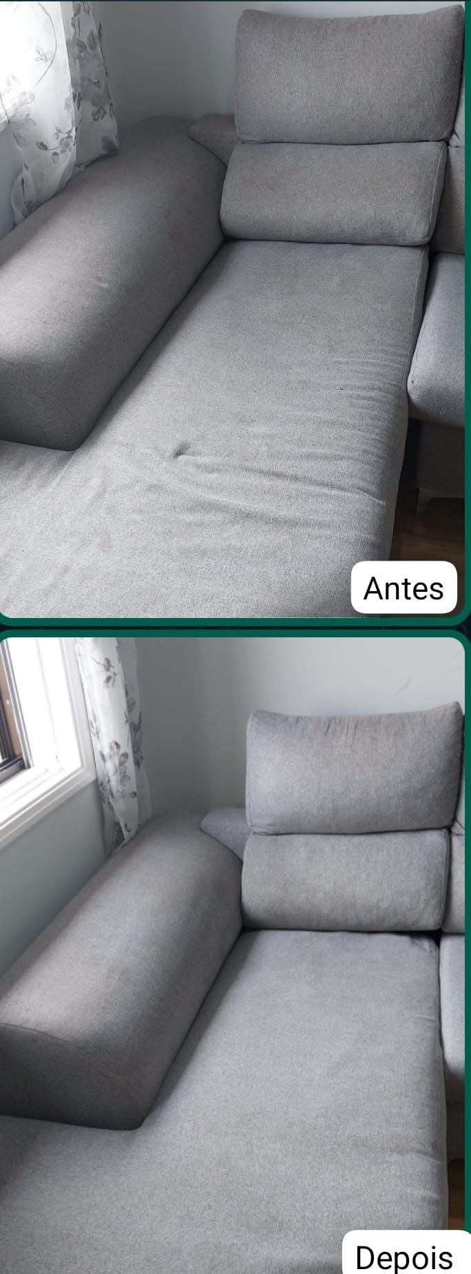 Serviço de limpeza de estofos /Limpeza Doméstica e comercial e de Luxo
