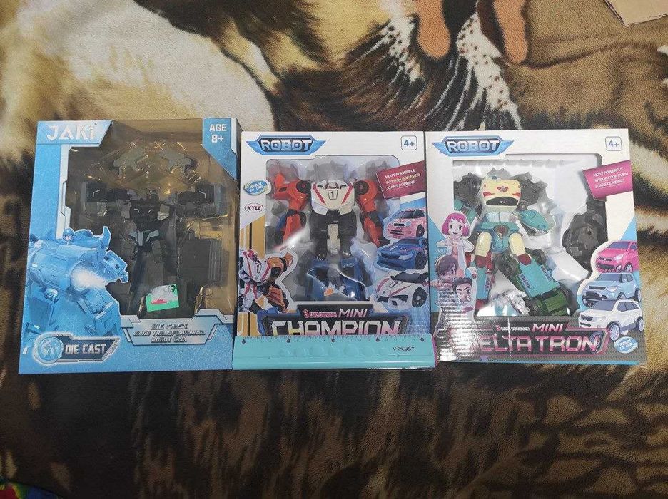 Великі Роботи Трансформери й Машини для Дітей