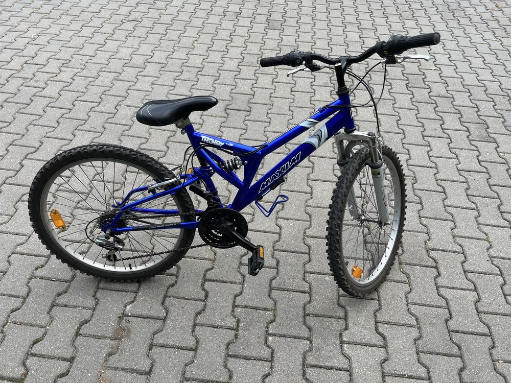 Maxim rower górski młodzieżowy MTB koła 24 amortyzator