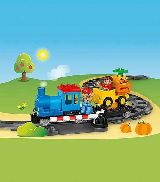 Lego Duplo Kolejka Pociąg Farma Track System Ciuchcia Deluxe Farma