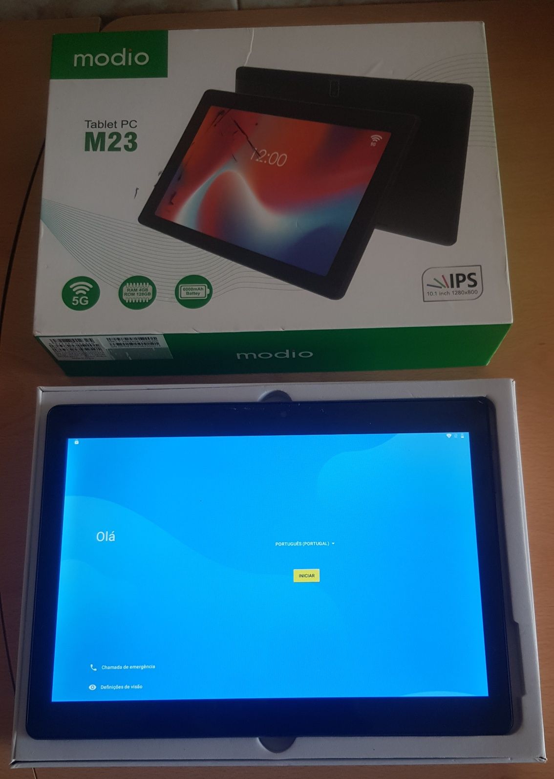 Tablet M23-PC com teclado