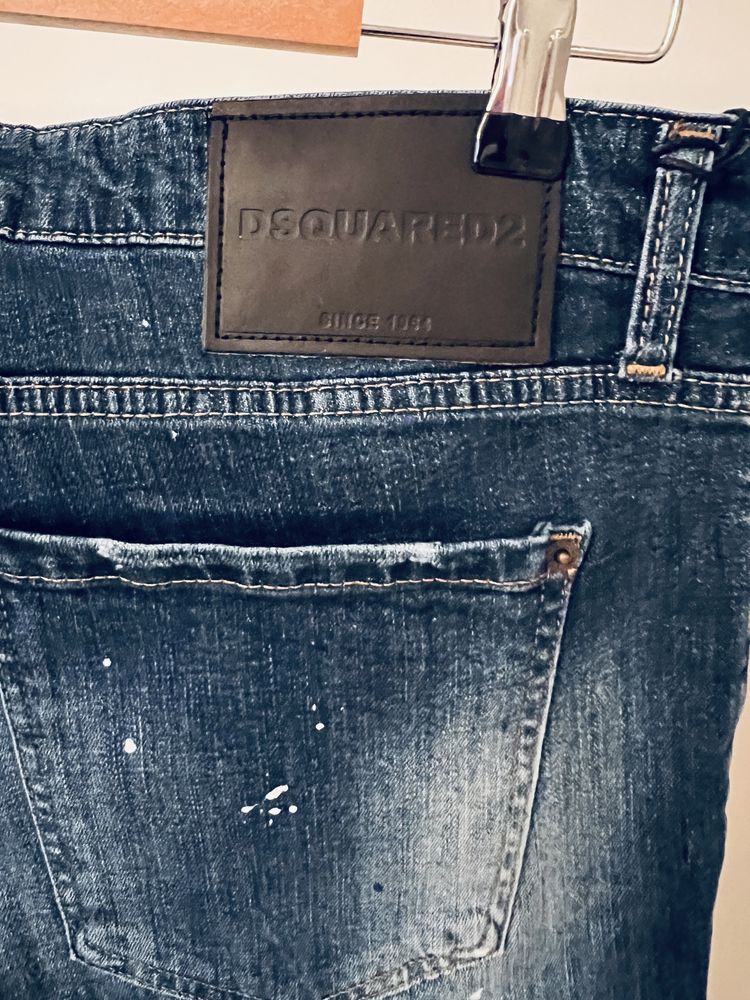 Dsquared2 spodenki jeansowe meskie