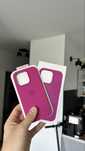 Silikonowe Magsafe Etui do iphone’a 16 Pro Pink