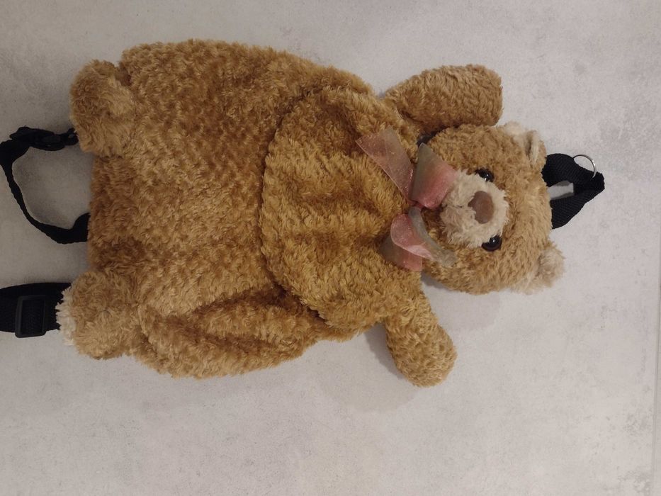 Plecak pluszowy miś