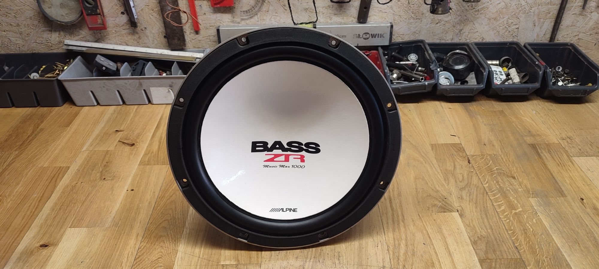 Głośnik Alpine SWR-3040, 300w rms 30cm 12" hi end oldschool Japan