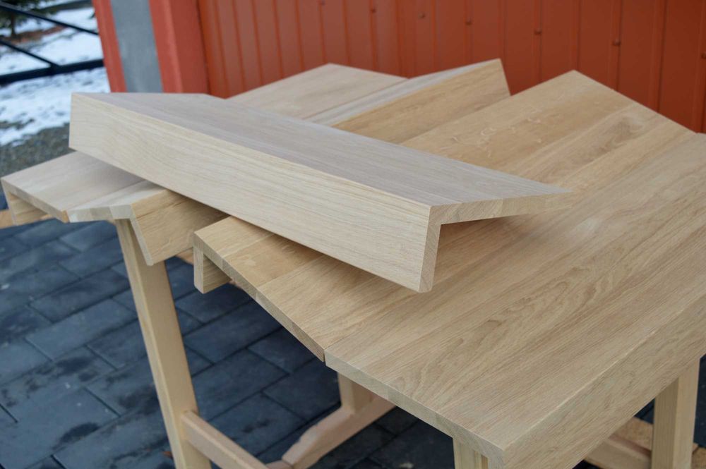 Stopnie drewniane.Schody półkowe.Schody Dywanowe.Stopnie na schody