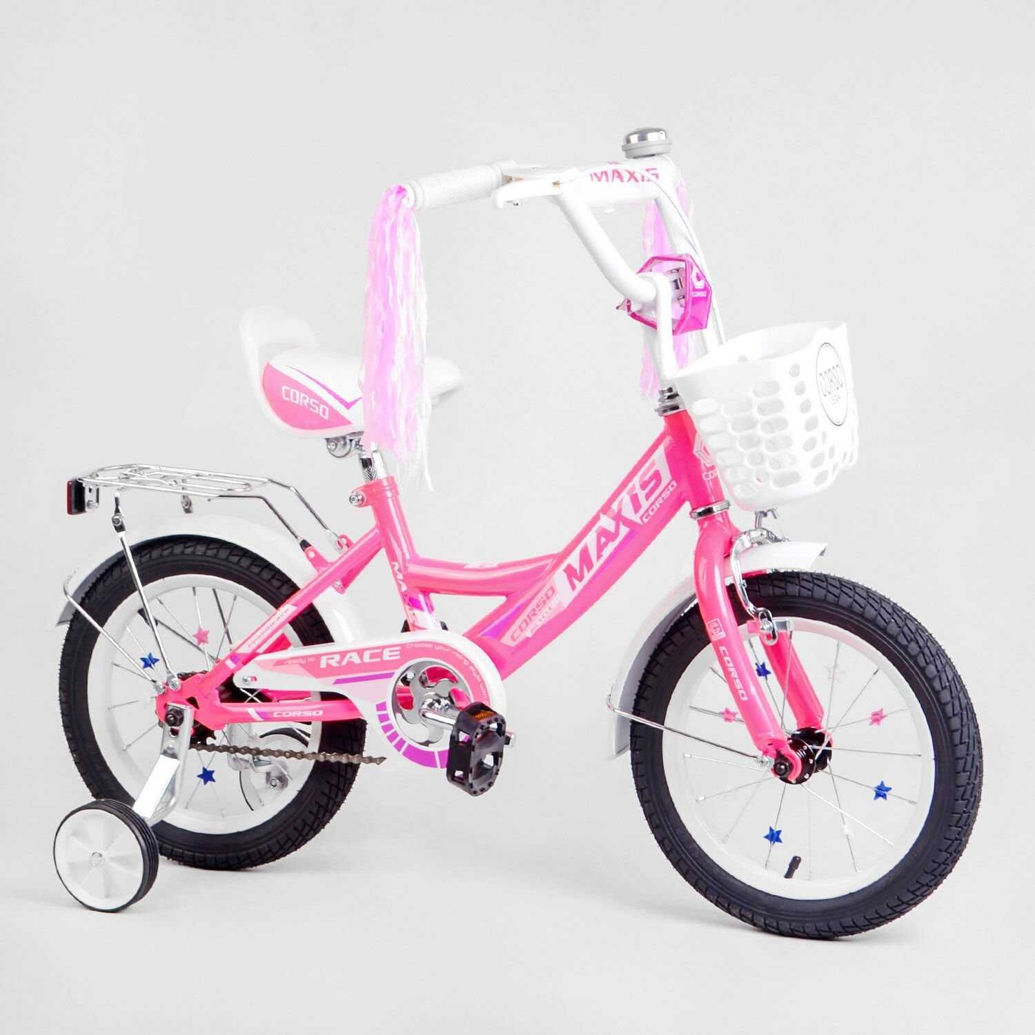 Велосипед детский 12" 14" 16" 18" 20" дюймов 2-х колёсный CORSO MAXIS