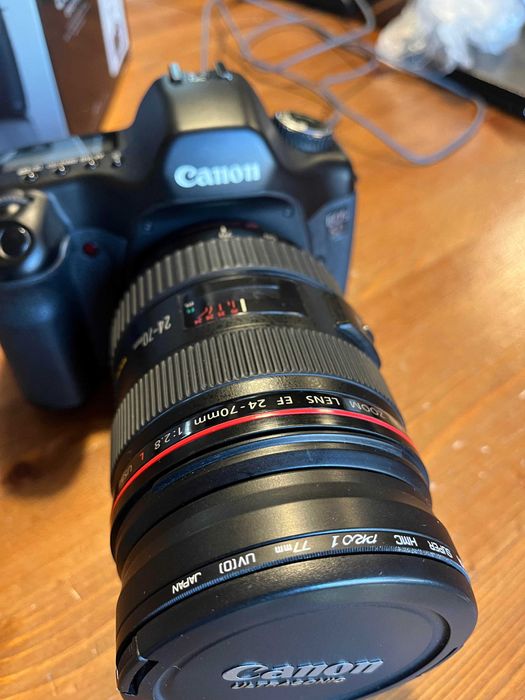 Jak nowy Canon EOS 5D Mark I, Obiektyw Canon EF 24-70mm 1:2,8 L USM