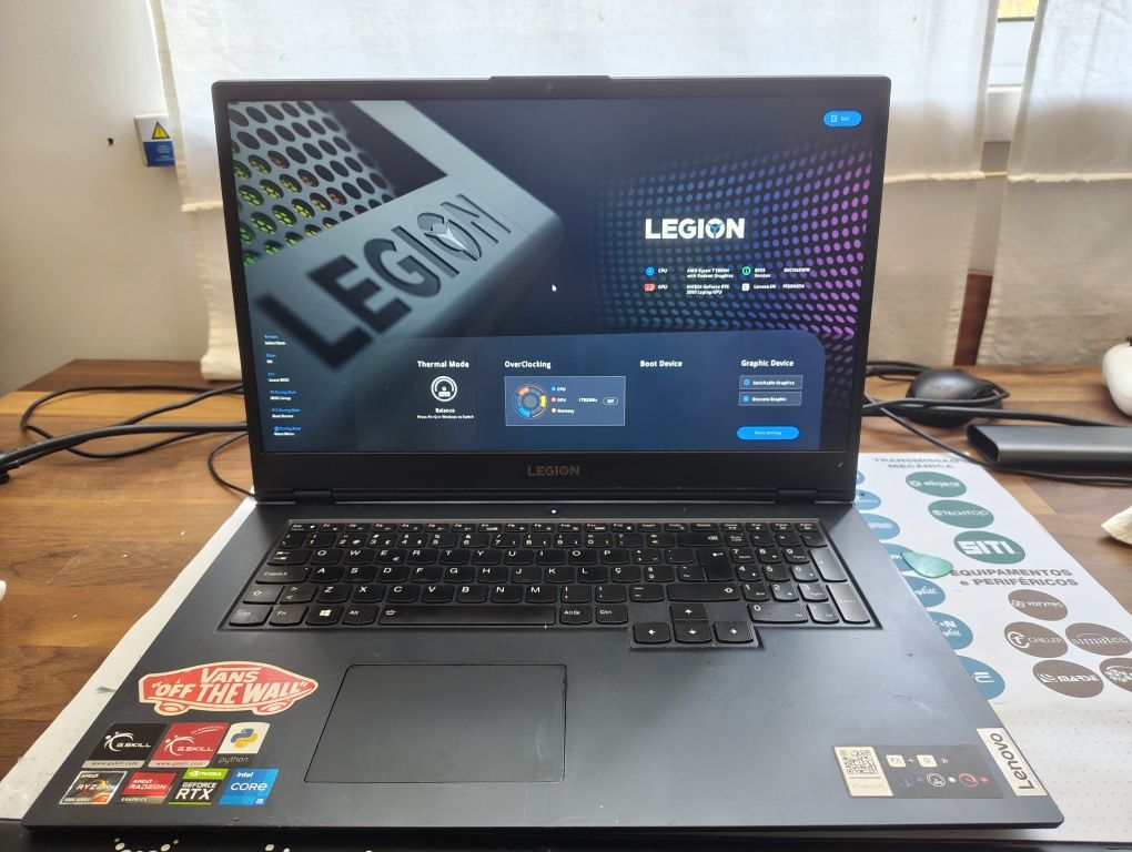Portátil | Notebook GAMER - Lenovo Legion 5 17ACH6H